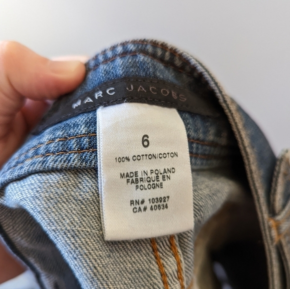 Y2K Marc Jacobs Denim Micro Mini Skirt - Picture 8 of 8